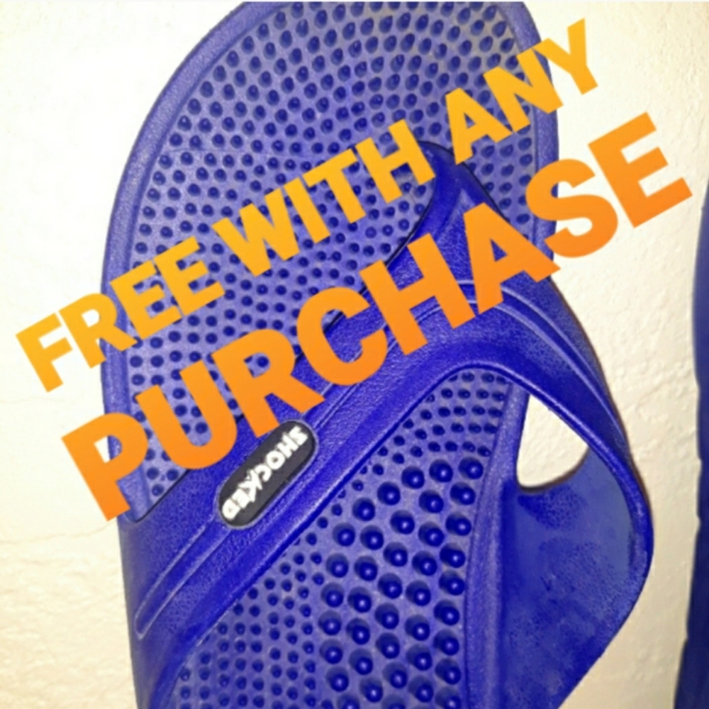 🆓 Flip flops Navy Energizing Soles 7M 🩴🩴🩴🩴🩴